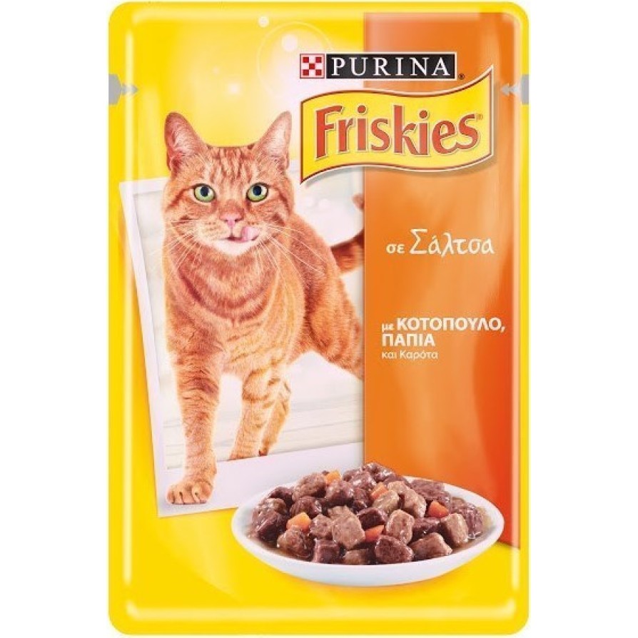FRISKIES CAT CIG ΚΟΤΟΠΟΥΛΟ POUCH 85GR FRISKIES