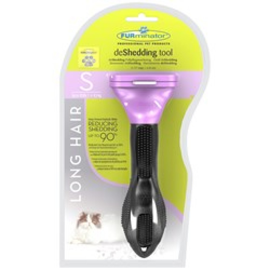 FURMINATOR ΒΟΥΡΤΣΑ SMALL ΓΙΑ ΜΑΚΡΥΤΡΙΧΕΣ ΓΑΤΕΣ