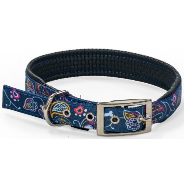 Glee Κολάρο Neoprene bones & paws M 20mmx51cm *προς Κ*