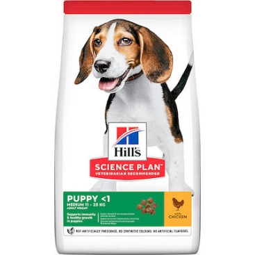 HILL'S SP CANINE Puppy Medium Κοτόπουλο 14KG
