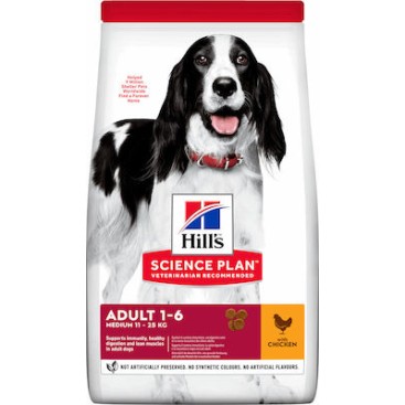 HILL'S SP CANINE Adult Medium Κοτόπουλο 14KG