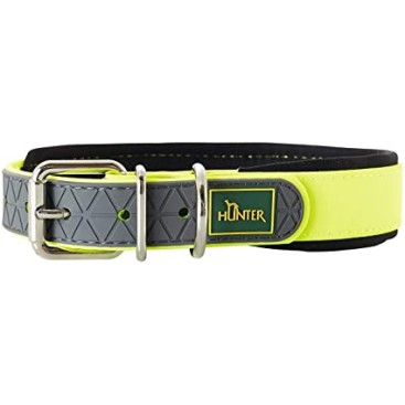 HUNTER Collar Convenience Comfort, 50 cm, neon yellow
