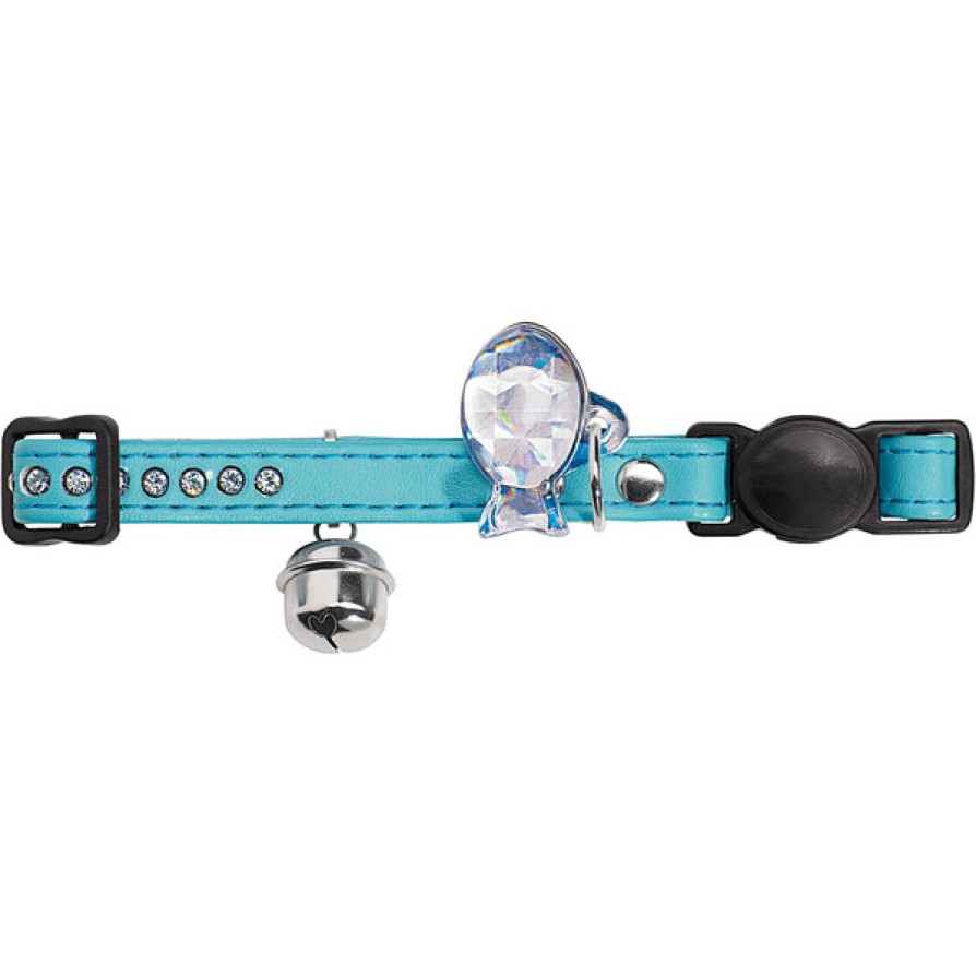 HUNTER CAT COLLAR MODERN ART LUXUS LIGHT BLUE