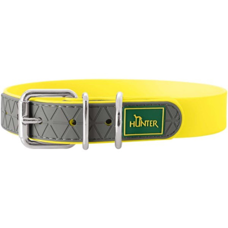 HUNTER COLLAR CONVENIENCE 60CM NEON YELLOW HUNTER