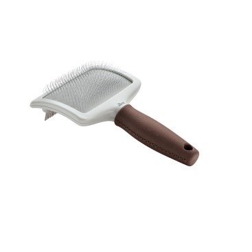 HUNTER ''PLUCK AND COMB'' COMBING BRUSH SPA BROWN/GREY LARGE