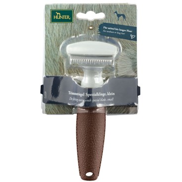 HUNTER De-felting currycomb Spa special blade, small brown/grey