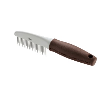 HUNTER Βούρτσα Grooming Spa with long and short pins, large brown/grey