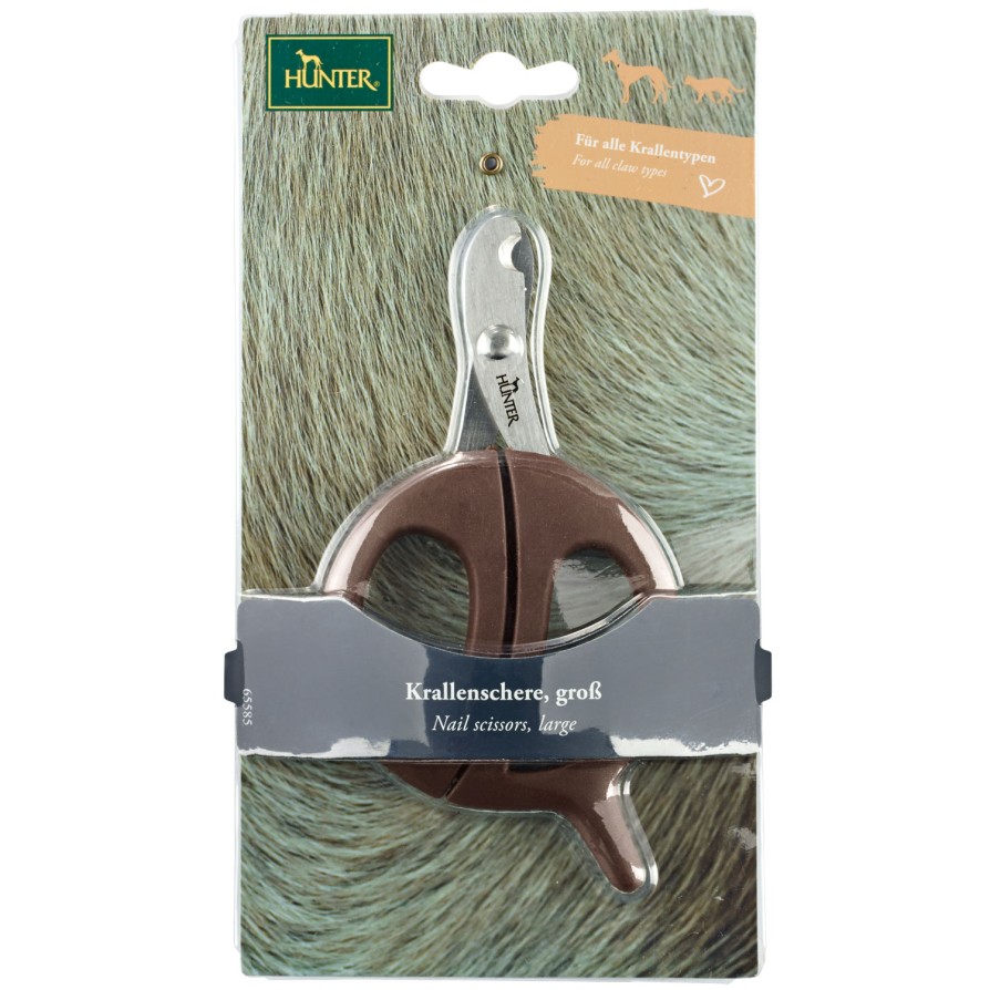 Nail clipper Spa, large brown/grey HUNTER