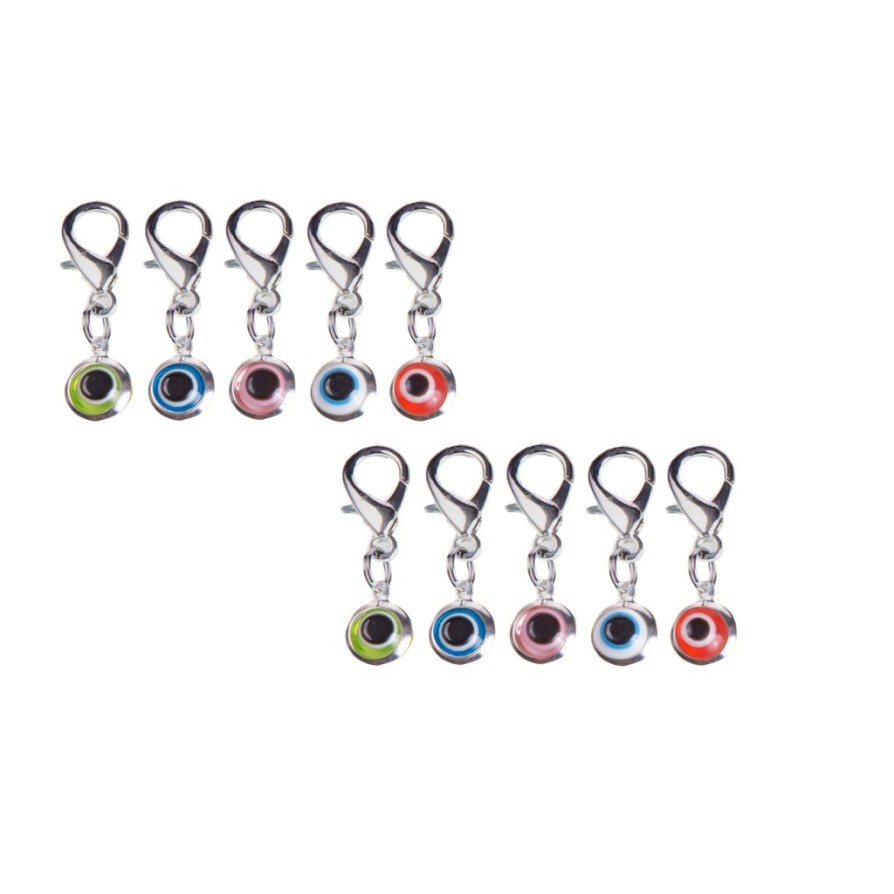 WOOF ΜΑΤΑΚΙ ΠΟΛΥΧΡΩΜΟ ΜΕΤΑΛΛΙΚΟ ΠΕΡΙΒΛΗΜΑ ΜΑΤΑΚΙΑ-ΚΟΣΜΗΜΑΤΑ