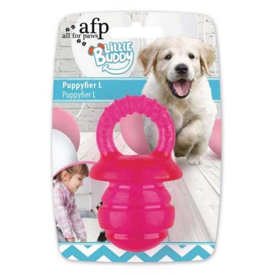 AFP ΠΑΙΧΝΙΔΙ ΣΚΥΛΟΥ LITTLE BUDDY PUPPYFIER S ΡΟΖ AFP 