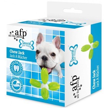 AFP Παιχνίδι Σκύλου οδοντικής φροντίδας Chew Jack Green