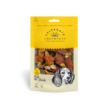 CELEBRATE FRESHNESS FISH N' CHICK 100GR