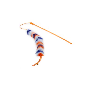 AFP Παιχνίδι Γάτας Long Fluff Wand Πορτοκαλί