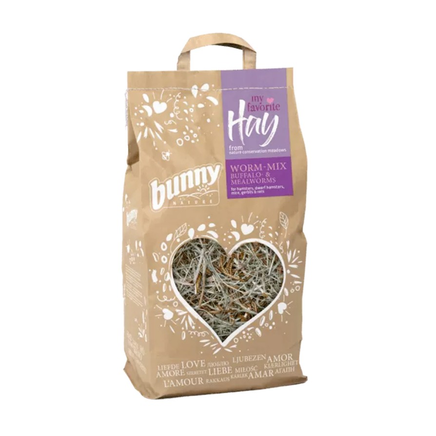 ΧΟΡΤΟ ΠΡΟΣΤΑΤΕΥΟΜΕΝΩΝ ΛΕΙΒΑΔΙΩΝ ΜΕ ΜΕΙΓΜΑ ΣΚΟΥΛΗΚΙΩΝ ΒΟΥΒΑΛΙΟΥ & ΑΛΕΥΡΟΣΚΟΥΛΗΚΟ 100GR BUNNY