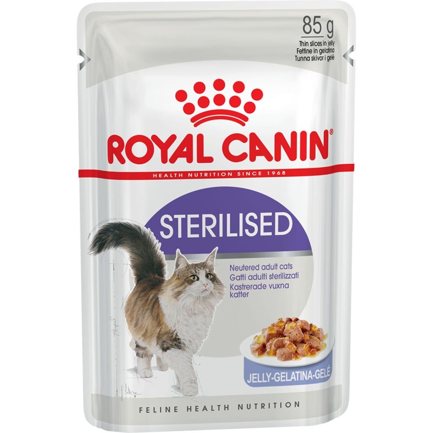ROYAL CANIN ΦΑΚΕΛΑΚΙ STERILIZED ΙΝ JELLY 85GR ROYAL CANIN