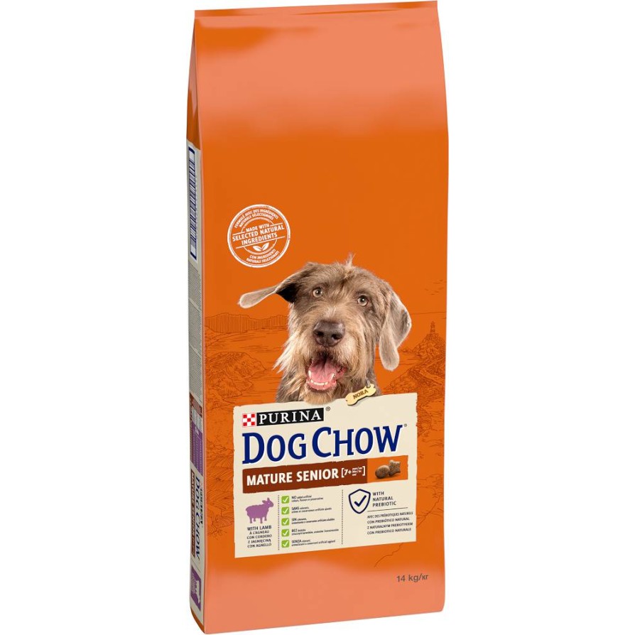 DOG CHOW MATURE/SENIOR Αρνί 14 KG 