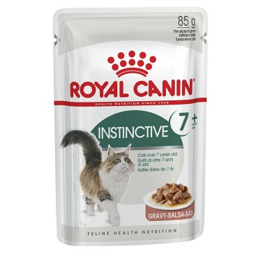 ROYAL CANIN FELINE WET INSTINCTIVE +7 GRAVY 85GR