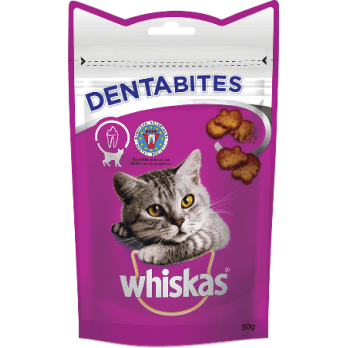WHISKAS DENTABITES CHICKEN 50GR