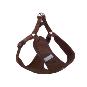 NOBBY ΑΝΑΤΟΜΙΚΟ ΕΠΙΣΤΗΘΙΟ MESH REFLECT BROWN W:10mm, L:28-33cm+32cm