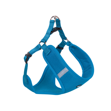 NOBBY ΑΝΑΤΟΜΙΚΟ ΕΠΙΣΤΗΘΙΟ MESH REFLECT BLUE W:10mm, L:28-33cm+32cm
