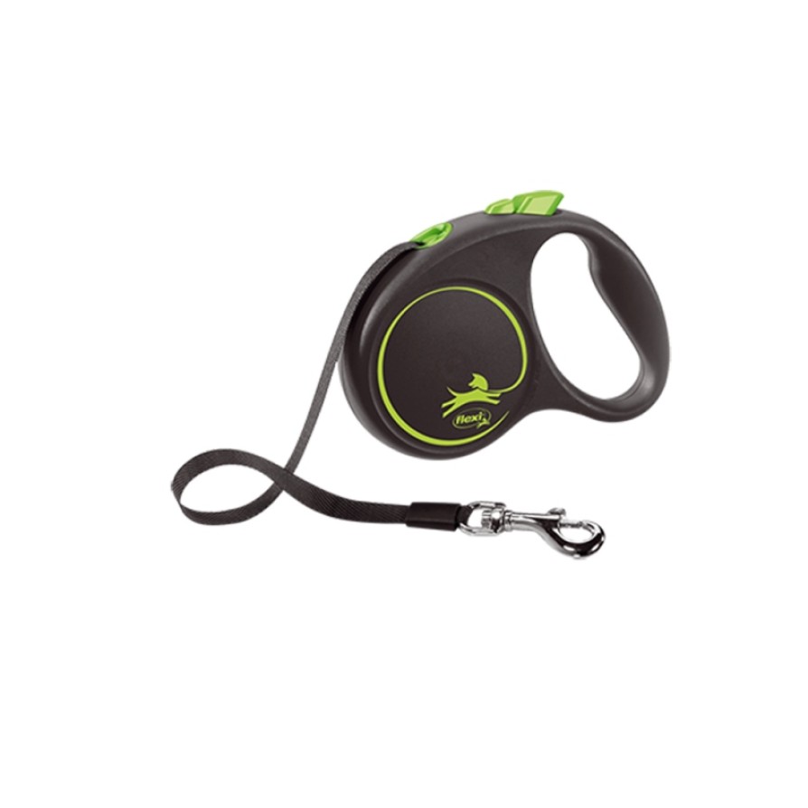 FLEXI BLACK DESIGN S ΙΜΑΝΤΑΣ 5M-15KG GREEN FLEXI