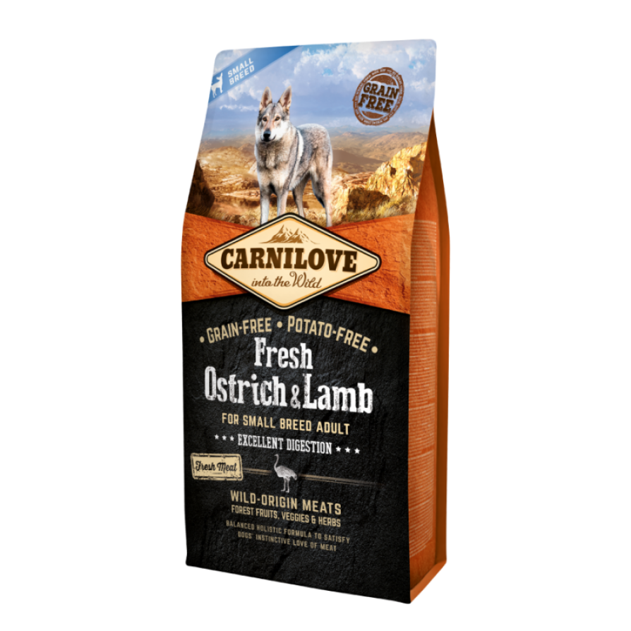 CARNILOVE FRESH ADULT SMALL OSTRICH CARNILOVE