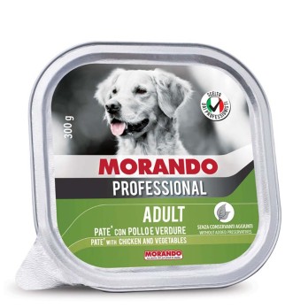 MORANDO PROFESSIONAL DOG με Κοτόπουλο & Λαχανικά 300gr