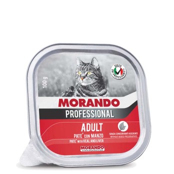 MORANDO PROFESSIONAL CAT με Βοδινό 100gr