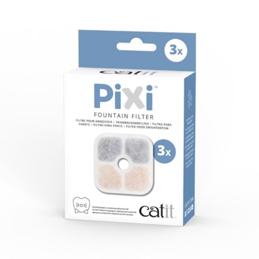 CA PIXI FOUNTAIN FILTER CARTRIDGE 3PK CATIT