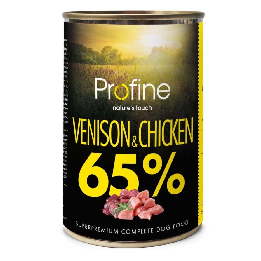 PROFINE ΣΚΥΛΟΥ VENISON & POTATO 400GR PROFINE