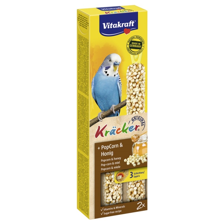 VITAKRAFT KRACKER ΠΟΠ ΚΟΡΝ ΠΑΠΑΓΑΛΑΚΙΑ 2TEM VITAKRAFT
