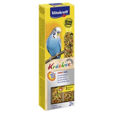 VITAKRAFT KRACKER DUO για Παπαγαλάκια με Extra Ενέργεια 2sticks