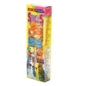 KIKI EXCELLENT STICKS για Μικρά Παπαγαλάκια με Μπανάνα & Πορτοκάλι 2sticks *προς Κ*