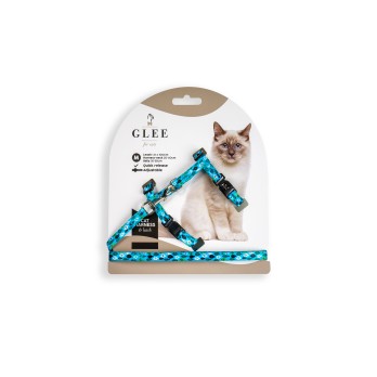 Glee Σαμαράκι & Οδηγός Ιμάντα Green Fishes M