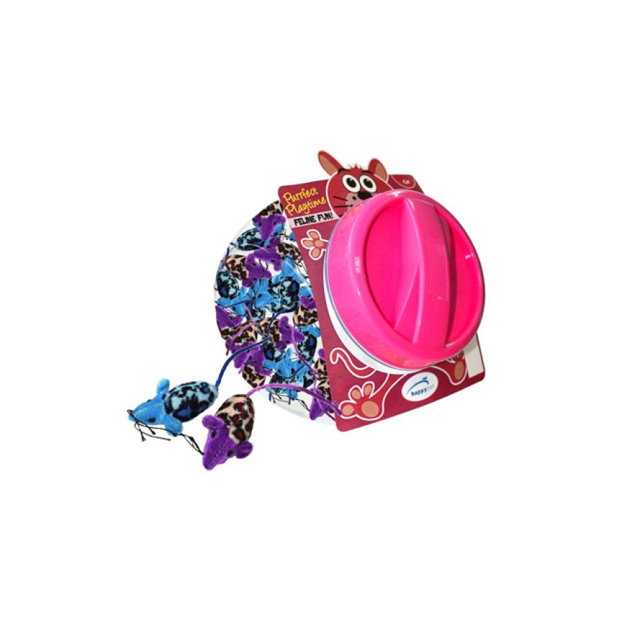 VELOUR MICE CAT TOY ΔΙΑΦΟΡΑ