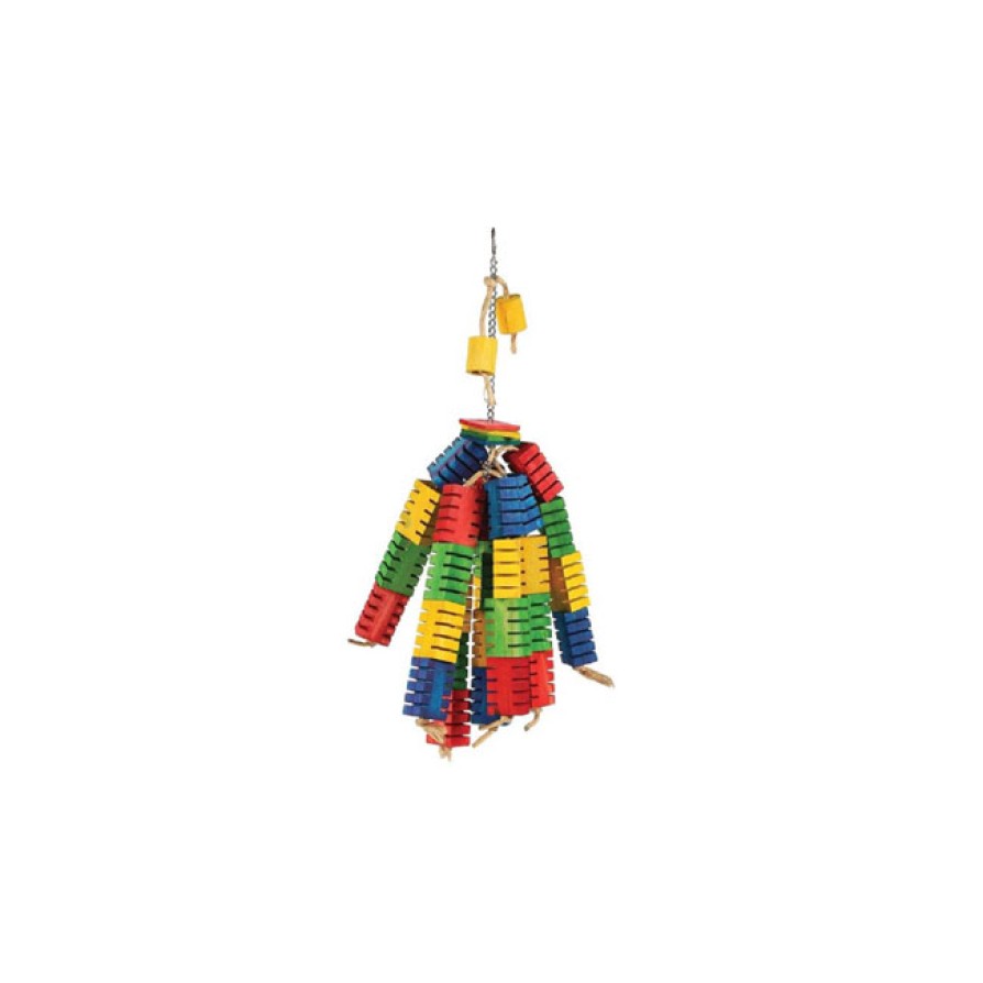 GROOVY COLOUR BLOCKS BIRD TOY MEDIUM ΠΑΙΧΝΙΔΙΑ