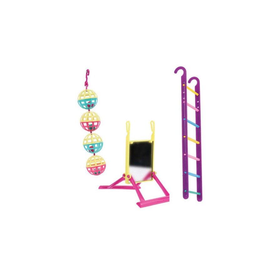 FUN AT THE FAIR BIRD TOY MULTIP BALL/LADDER/PERCH ΠΑΙΧΝΙΔΙΑ
