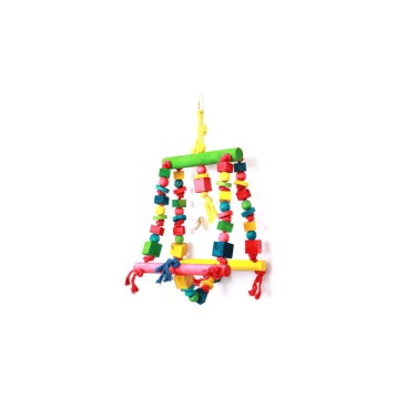 PARROT TOY DOUBLE SWING