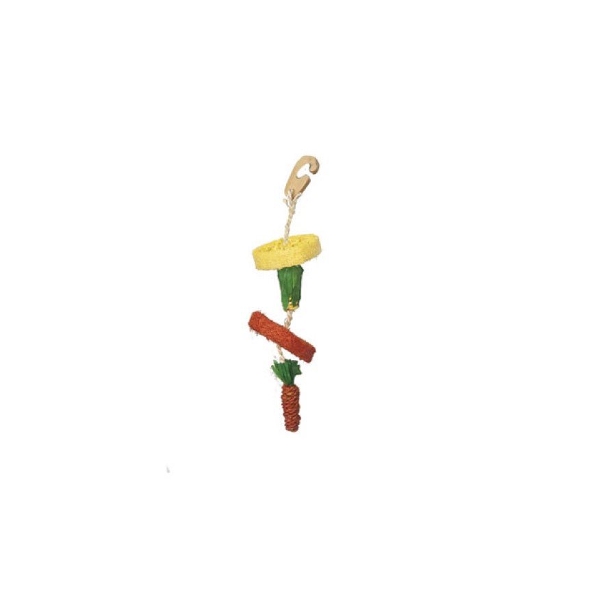 NATURAL LOOFAH HANGING TOY ΠΑΙΧΝΙΔΙΑ