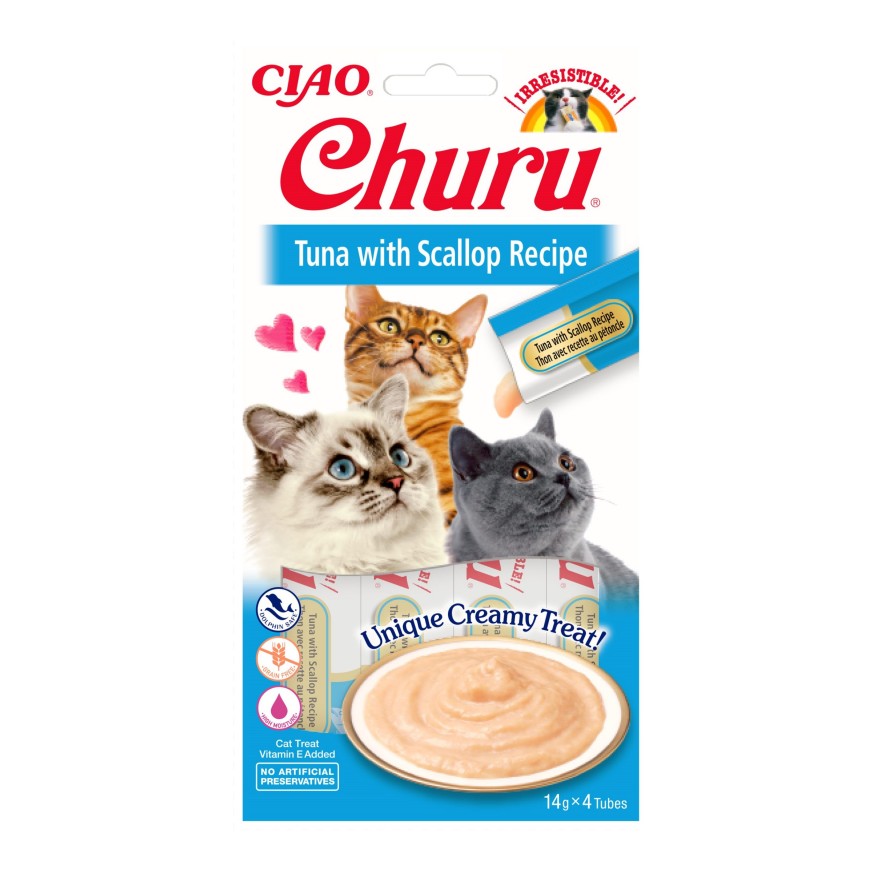 CHURU CAT ΜΕ TΟΝΟ & ΧΤΕΝΙΑ 56GR CHURU CAT TREAT BITES