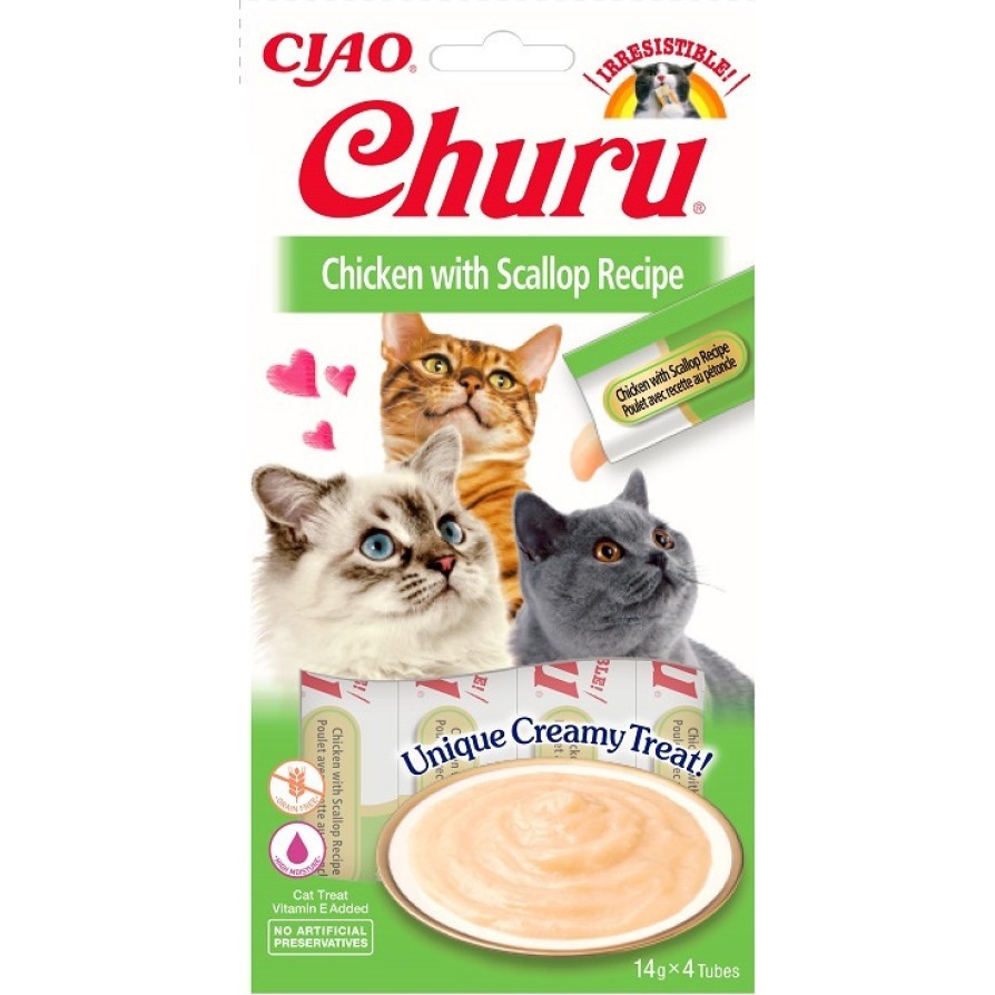 CHURU CAT ΜΕ ΚΟΤΟΠΟΥΛΟ & ΧΤΕΝΙΑ 56GR 