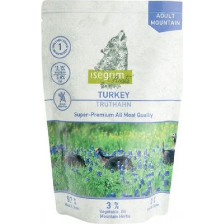 ISEGRIM POUCH ΓΑΛΟΠΟΥΛΑ MONOPROTEIN 400GR ΥΓΡΗ ΤΡΟΦΗ