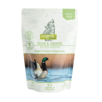 ISEGRIM POUCH με Πάπια & Καρδιά 400gr