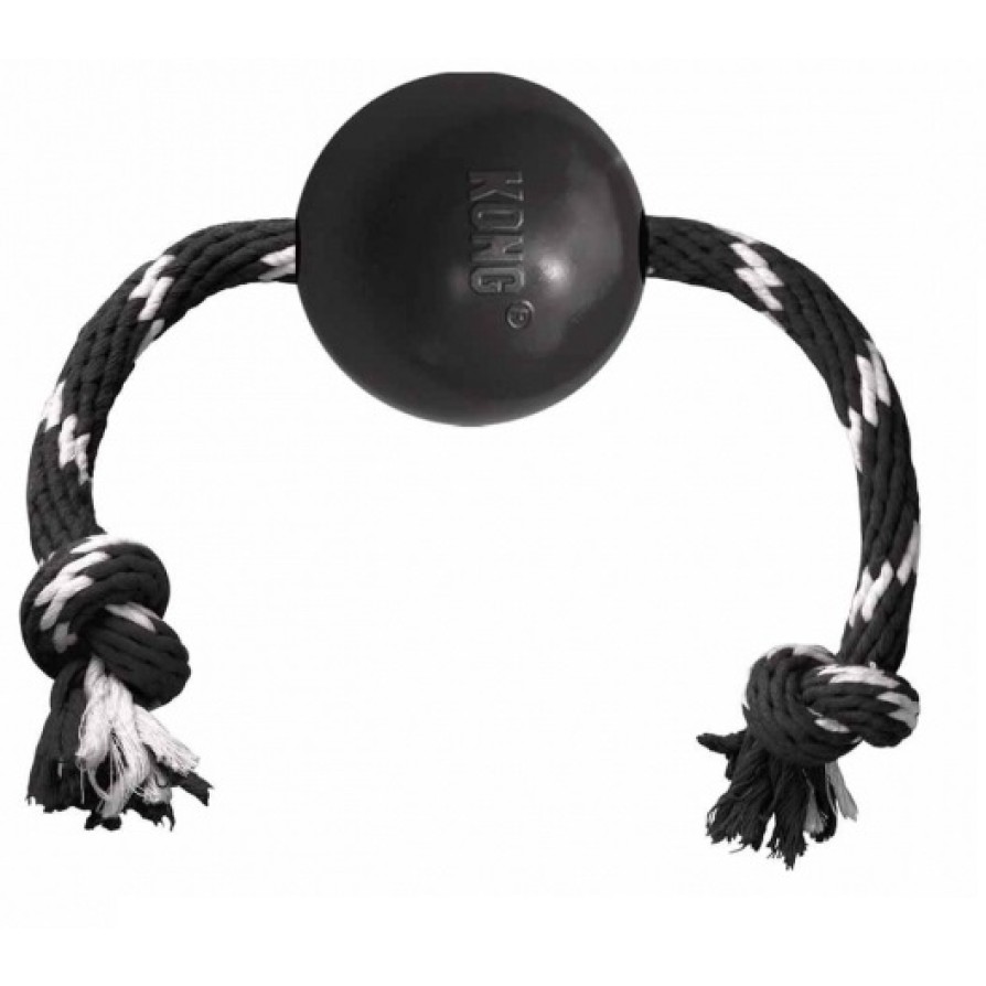 KONG EXTREME BALL W/ROPE LARGE KONG