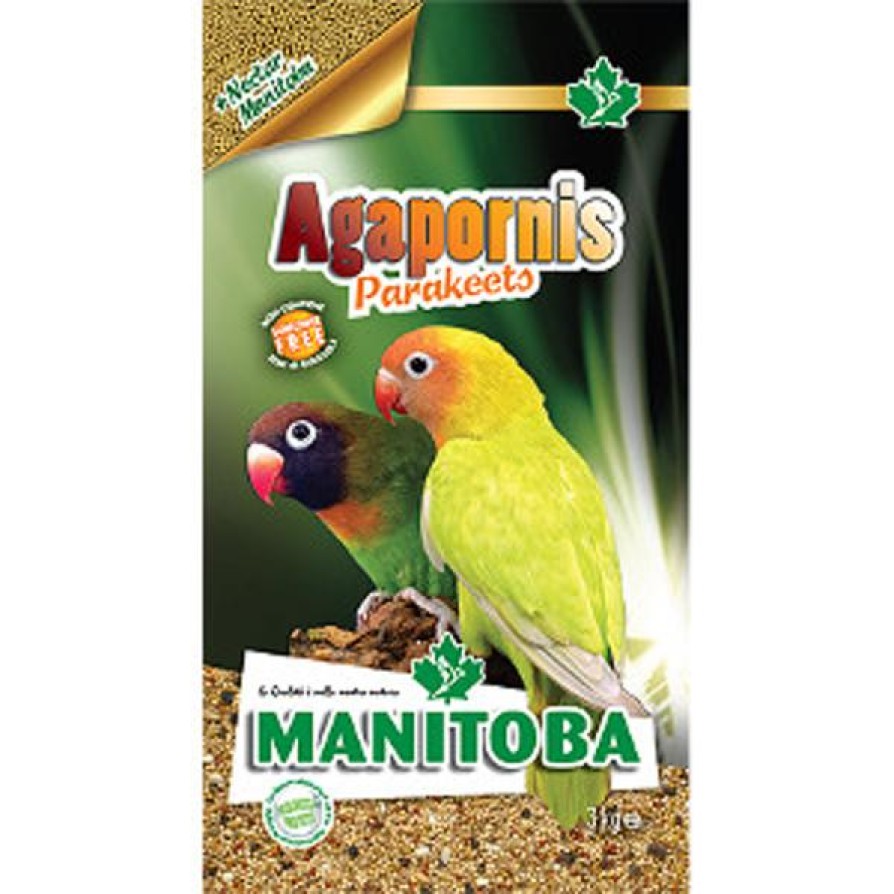 MANITOBA AGAPORNIS PARAKEETS 1KG MANITOBA