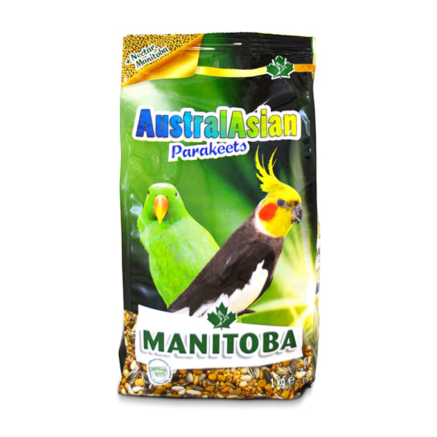 MANITOBA AUSTRALASIAN PARAKEETS 1KG (MT) DELI NATURE