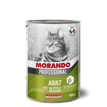 MORANDO PROFESSIONAL CAT PATE με Μοσχάρι 400gr