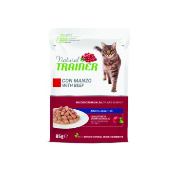 TRAINER NATURAL CAT ADULT ΜΟΣΧΑΡΙ 85GR