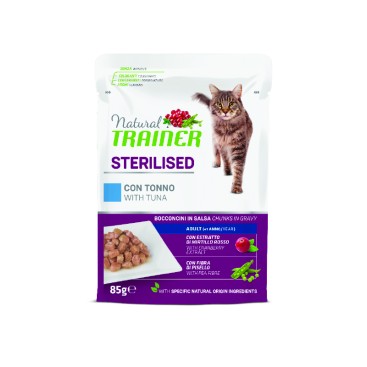 TRAINER NATURAL CAT STERILISED Τόνος 85GR