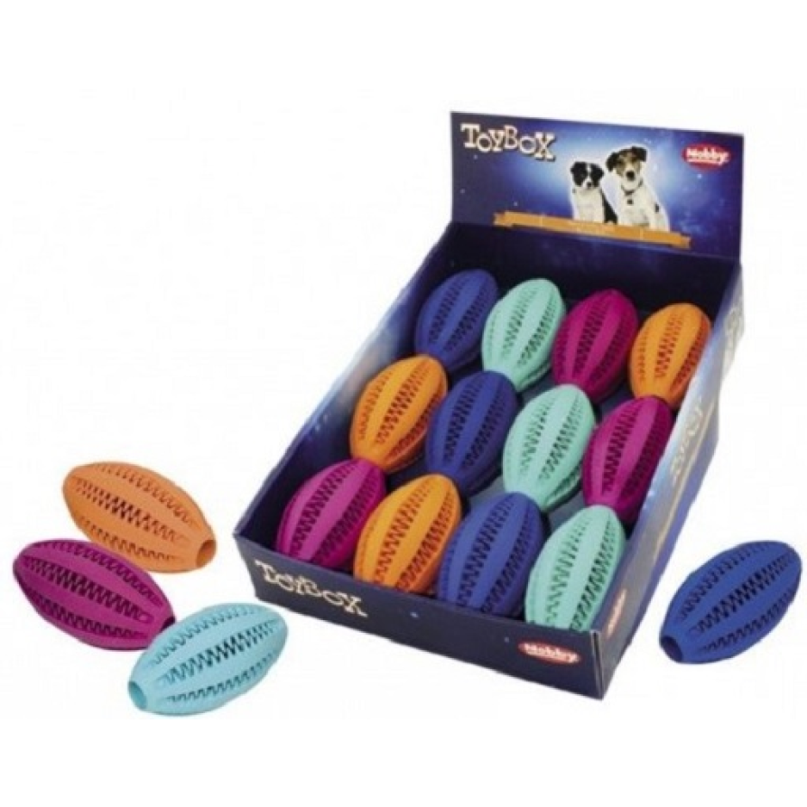 NOBBY RUBBER TOY RUGBY ΠΑΙΧΝΙΔΙΑ